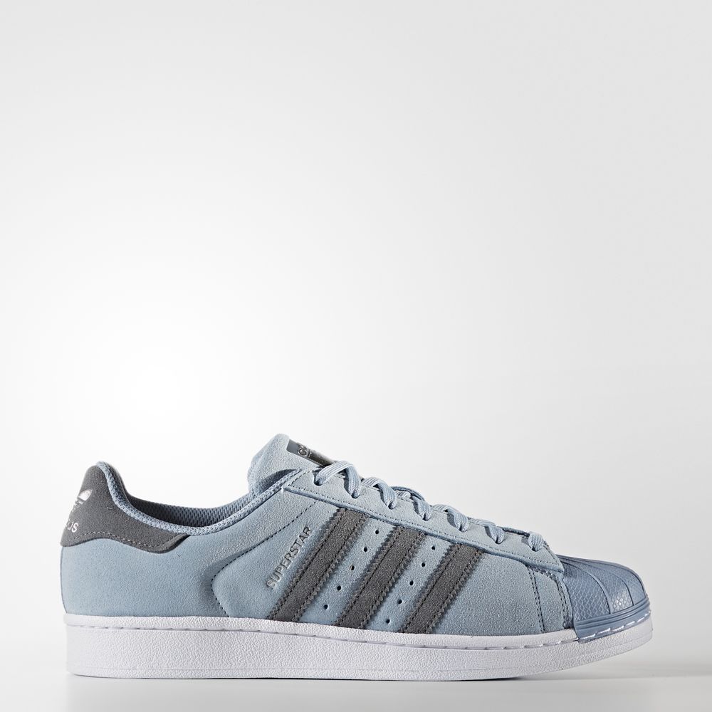 Adidas Superstar - Originals γυναικεια - Μπλε/Μαυρα/Μαυρα,Μέγεθος: EU 36 – 54 2/3 (167WQFYZ)